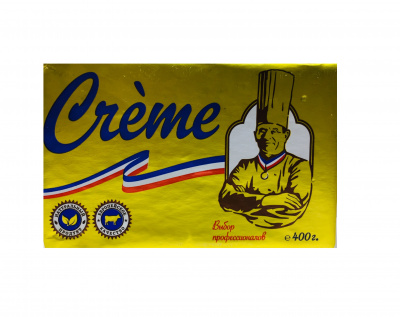 Масло сливочное Creme Традиционное 82,5% 400г