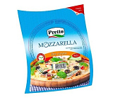 Сыр Pretto Моцарелла для пиццы 45% 460г