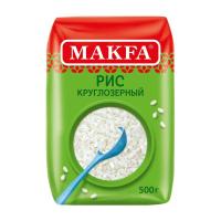Рис Макфа круглозерный шлифованный 500г