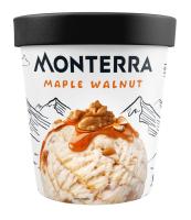 Мороженое Monterra грецкий орех с кленовым сиропом 0,48л