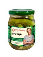 Огурцы Едим дома маринованные 6-9см 670г