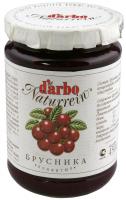 Конфитюр DARBO Брусника 450г