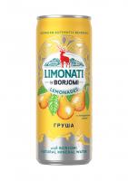 Лимонад БОРЖОМИ LIMONATI BY BORJOMI груша 0,33л