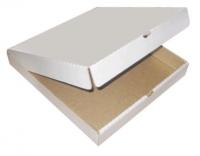 Коробка для пиццы 250*250*40мм Т-23 беленый 1уп*50шт