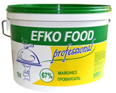 Майонез EFKO FOOD провансаль 67% 3л