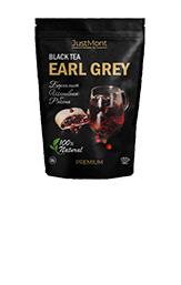Чай JustMont Earl Grey черный листовой 50г