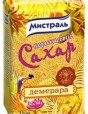 Сахар Мистраль Демерара коричневый 900г