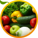 Свежие фрукты и овощи, зелень, грибы