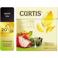 Чай Curtis White Bountea белый 20пирамидок*1,7г