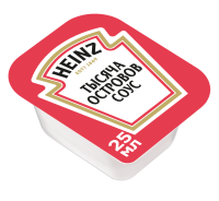 Соус Хайнц (Heinz) тысяча островов порционный 125шт*25мл