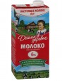 Молоко Домик в деревне ультрапастеризованное 6% 950г
