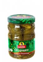 Огурцы Дядя Ваня Рязанские соленые 950г