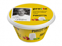 Сыр Pretto Рикотта 45% 200г