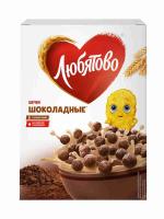 Готовый завтрак Любятово шоколадные шарики 250г
