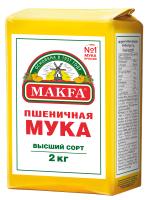 Мука Макфа пшеничная в/с 2кг