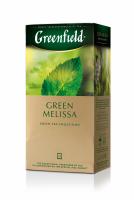 Чай Greenfield зеленый Green Melissa 25пакетиков*1,5г