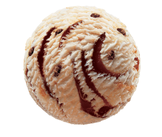 Мороженое Филевское пломбир, тирамису, печенье, топпинг 2,2кг