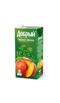 Сок Добрый Персик-Яблоко 2л