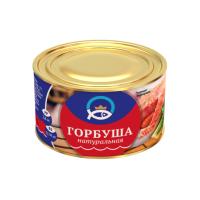 Горбуша натуральная 250г Рыбоконсервный завод № Е-90 ИП Дунин Г.Е