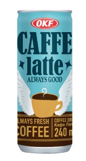 Напиток кофейный OKF Caffe Latte 240мл Кафе Латте