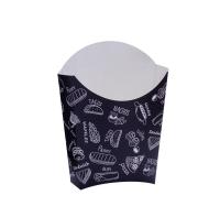 Коробка для картофеля фри средняя 100г 105*53*115мм 1уп*150шт Complement Black