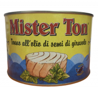 Тунец Mister Ton филе ломтики в масле 1,65кг