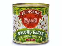 Фасоль Донская кухня белая в собственном соку 420г