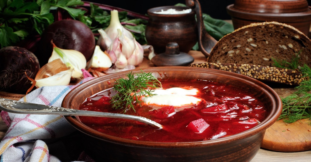 Рецепт классического украинского борща Продукты для борща