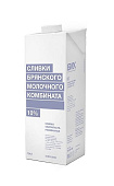 Сливки Брянского молочного комбината 10% 1л