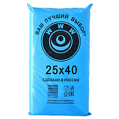 Пакеты фасовочные 25*40см 8мкм 1000шт WWW