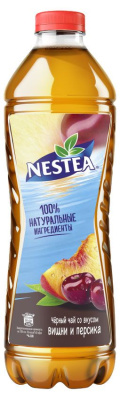 Чай Nestea черный со вкусом вишни и персика 1,5л