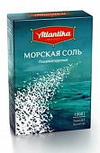 Соль морская крупная АТЛАНТИКА 1кг