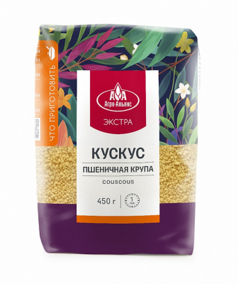 Крупа Кускус пшеничная экстра 450г Агро-Альянс