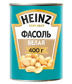 Фасоль Heinz белая в собственном соку 400г