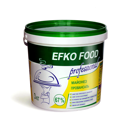 Майонез EFKO FOOD провансаль 67% 3л