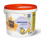 Майонез EFKO FOOD Classic универсальный 67% 3л
