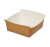 Лоток бумажный жиростойкий для гамбургера COMBI BOX крафт 500мл 120*120*35мм 1уп*50шт