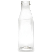 Бутылка пластиковая прозрачная без крышки Ø38мм 500мл 120шт