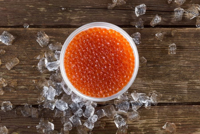 Икра горбуши лососевая зернистая 200г пл/б ключ Морской меридиан