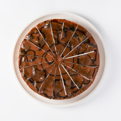 Чизкейк с Брауни и карамелью 16 порций 2,4кг Десерт Фентези