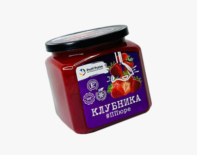Пюре Proff Puree клубника с/м 500г