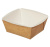 Лоток бумажный жиростойкий для фастфуда HANDY TRAY крафт 350мл 125*110*55мм 1уп*240шт