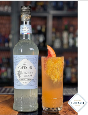 Безалкогольная основа для коктейля SMOKY AGAVE GIFFARD 0,7л