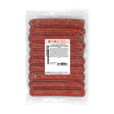 Сосиски Петродворские Колбасы для хот-дога говяжьи с/м в/у 72,5г*10шт