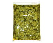 Огурцы Пикантные маринованные слайсы 4,9кг (сухой вес 2,9кг) 