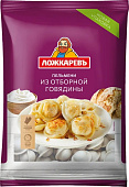 Пельмени Ложкаревъ из отборной говядины 900г
