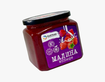 Пюре Proff Puree малина с/м 500г
