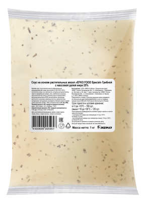 Соус грибной на основе растительных масел 25% 1кг EFKO FOOD Special