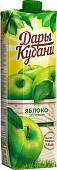 Сок Дары Кубани яблочный осветленный восстановленный 0,95л