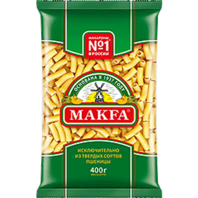 Макароны Макфа рожки 400г